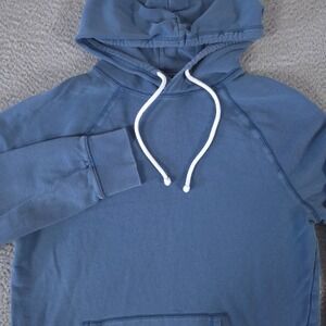 Goodfellow & Co Hoodie Mens Large Blue Sweatshirt Pullover French Terry Outdoor